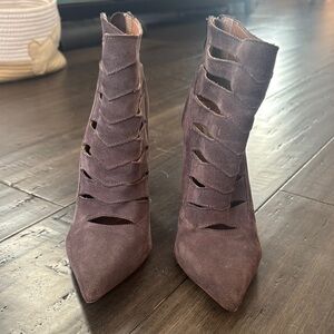 Steve Madden Purple Heeled Boots